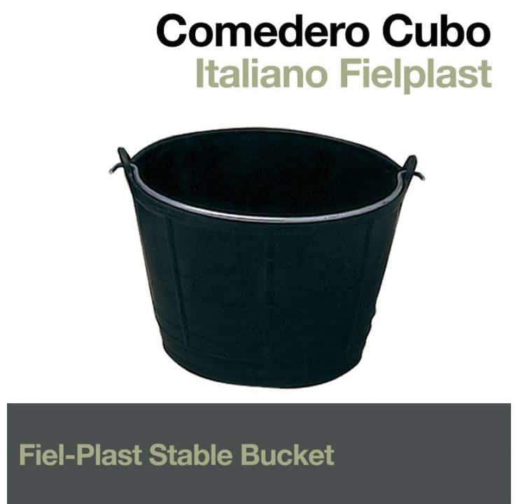 COMEDERO CUBO ITALIANO FIELPLAST - Tienda Hípica Online | D’Hispania ®
