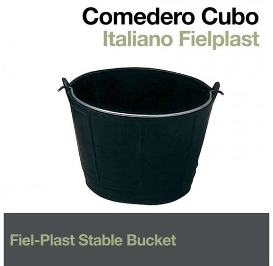 COMEDERO CUBO ITALIANO FIELPLAST - Tienda Hípica Online | D’Hispania ®