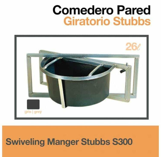 COMEDERO PARED GIRATORIO STUBBS S300 - Tienda Hípica Online | D’Hispania ®