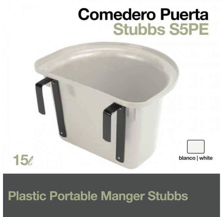COMEDERO PUERTA STUBBS S5PE WH - Tienda Hípica Online | D’Hispania ®