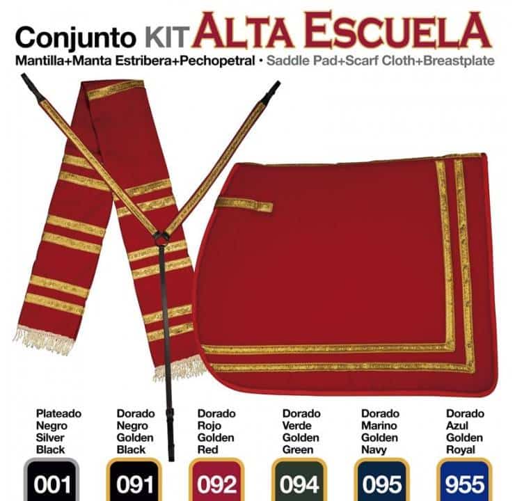 CONJUNTO ALTA ESCUELA MMeP - Tienda Hípica Online | D’Hispania ®