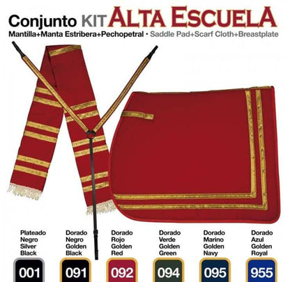 CONJUNTO ALTA ESCUELA MMeP - Tienda Hípica Online | D’Hispania ®