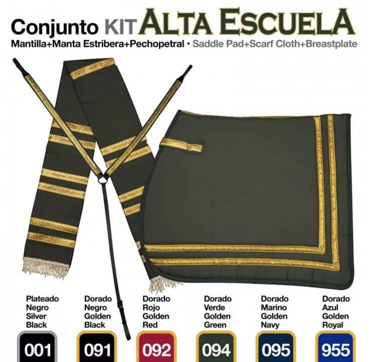 CONJUNTO ALTA ESCUELA MMeP - Tienda Hípica Online | D’Hispania ®