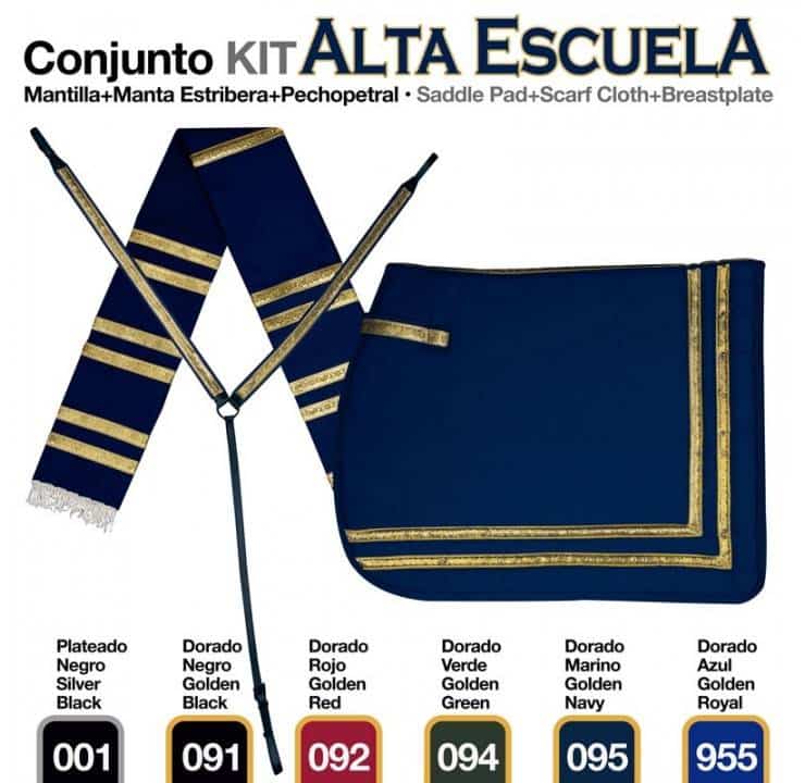 CONJUNTO ALTA ESCUELA MMeP - Tienda Hípica Online | D’Hispania ®