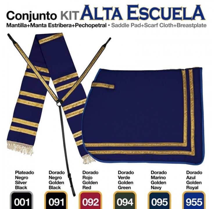 CONJUNTO ALTA ESCUELA MMeP - Tienda Hípica Online | D’Hispania ®