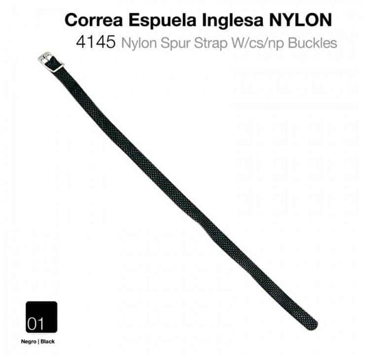 CORREA ESPUELA INGLESA NYLON 4145 - Tienda Hípica Online | D’Hispania ®