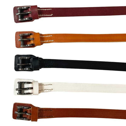 Correas de espuelas vaqueras Marjoman con hebilla de forja, hechas para montar y comodidad en la equitación.