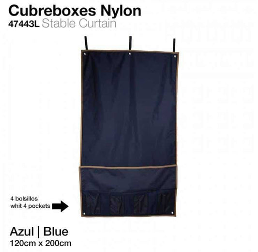 CUBREBOXES NYLON 47443L 120x200cm AZUL - Tienda Hípica Online | D’Hispania ®