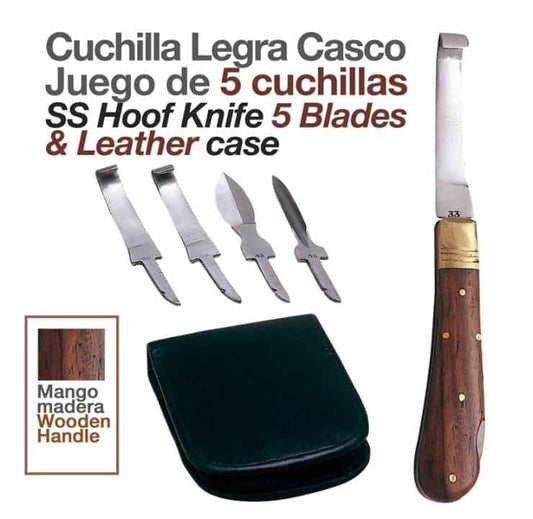 CUCHILLA LEGRA CASCO JUEGO DE 5 CUCHILLAS - Tienda Hípica Online | D’Hispania ®