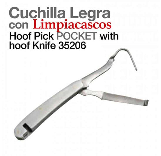 CUCHILLA LEGRA CON LIMPIACASCOS 35206 - Tienda Hípica Online | D’Hispania ®