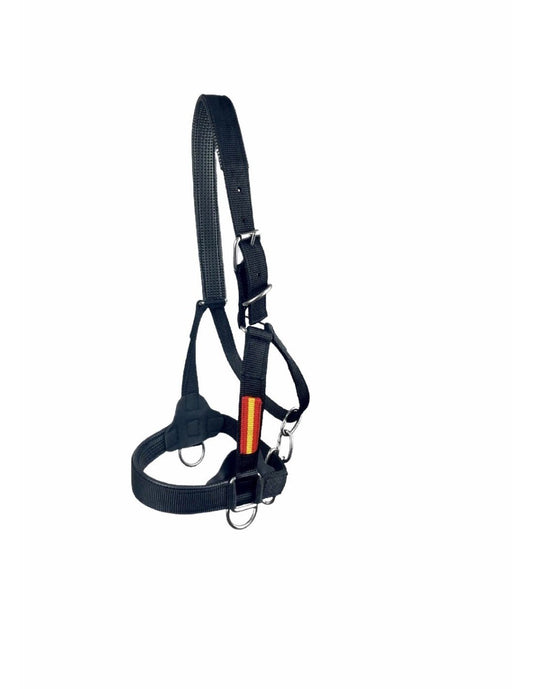 Cabezada Reforzada de cuadra 4 nylon - Tienda Hípica Online | D’Hispania ®