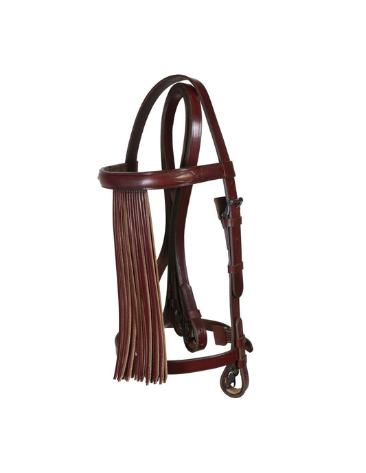 Cabezada Vaquera Artesanal: Cuero Premium y Forja D'Hispania - Tienda Hípica Online | D’Hispania ®