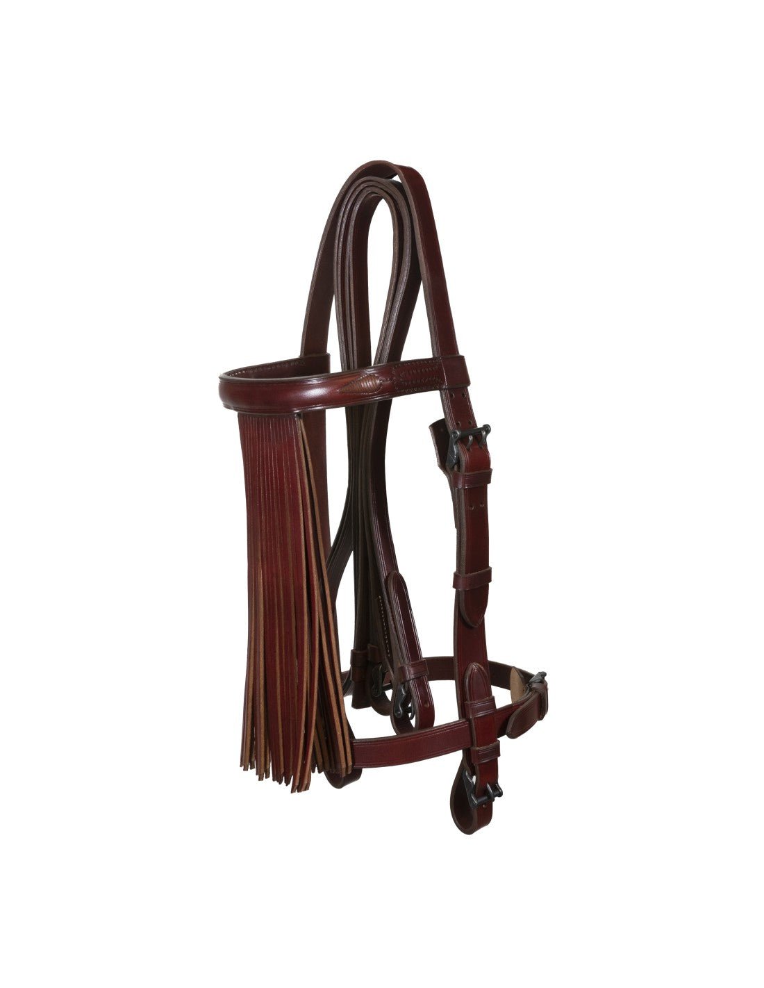Cabezada Vaquera Artesanal: Cuero Premium y Forja D'Hispania - Tienda Hípica Online | D’Hispania ®