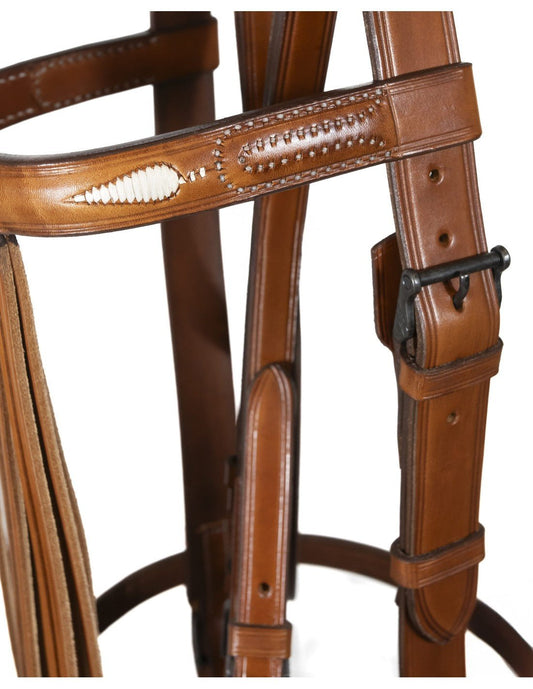 Cabezada Vaquera Artesanal Pergamino - Tienda Hípica Online | D’Hispania ®