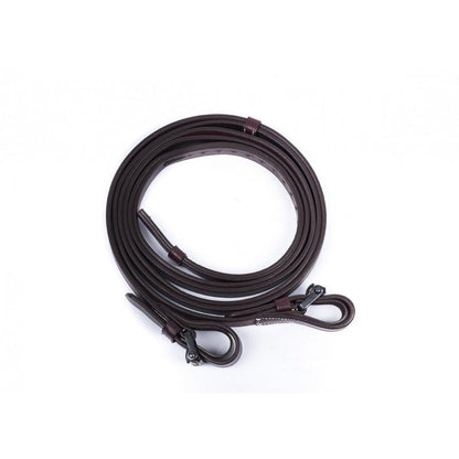 Cabezada vaquera extra sin ahogadero para caballo, de marca Tienda Hípica D'Hispania, en color natural y diseño resistente