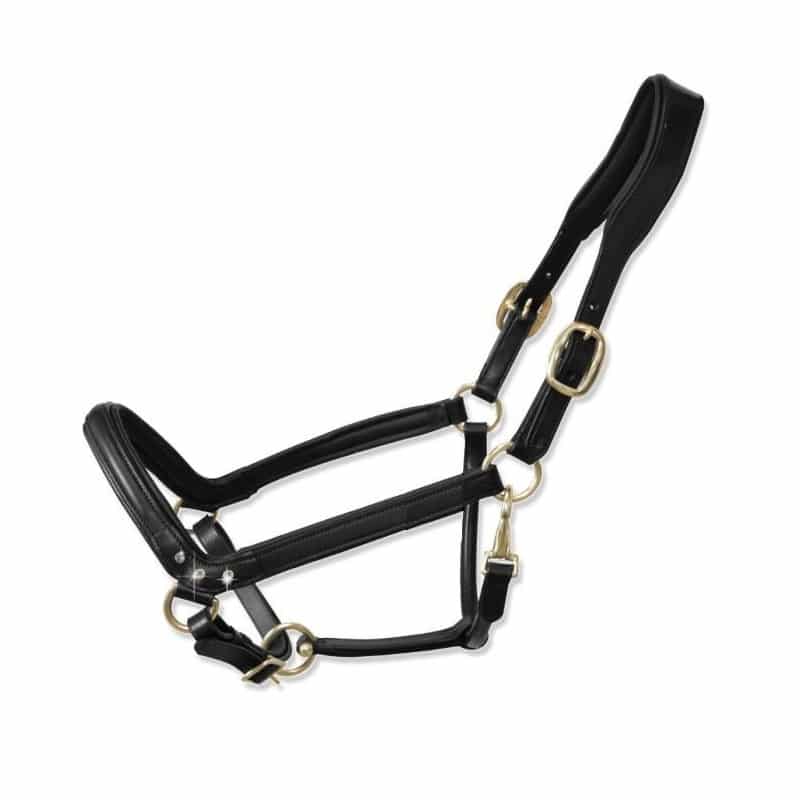 Cabezada cuadra PEEPER cuero cristal - Tienda Hípica Online | D’Hispania ®