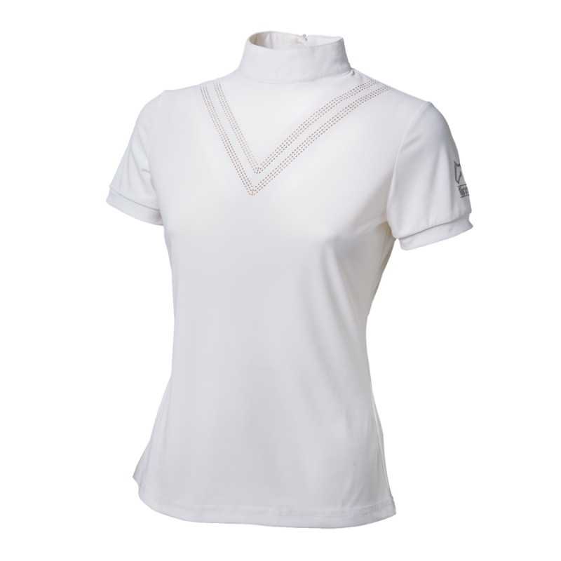 Camisa Tattini de niña con fila de brillantes - Tienda Hípica Online | D’Hispania ®