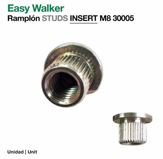 EASY WALKER: RAMPLÓN INSERT M8 30005(ud) - Tienda Hípica Online | D’Hispania ®