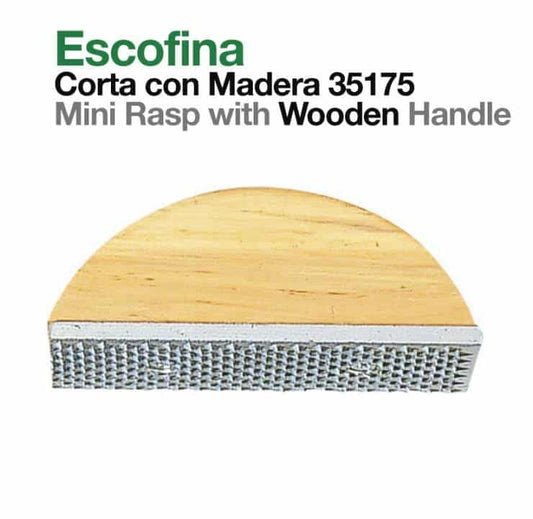 ESCOFINA CORTA CON MADERA 35175 - Tienda Hípica Online | D’Hispania ®