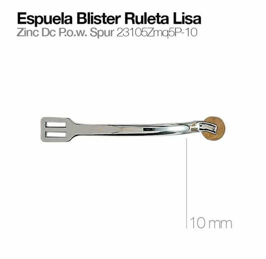 ESPUELA BLISTER RULETA LISA 23105ZMQ5P-10 - Tienda Hípica Online | D’Hispania ®