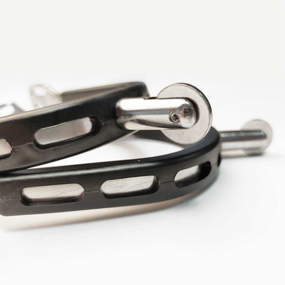 ESPUELA EQUESTRIAN INOX/GOMA Z434 GALLO 2.5cm R/PE - Tienda Hípica Online | D’Hispania ®