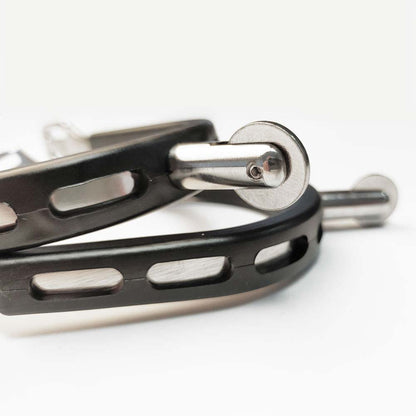 ESPUELA EQUESTRIAN INOX/GOMA Z434 GALLO 2.5cm R/PE - Tienda Hípica Online | D’Hispania ®