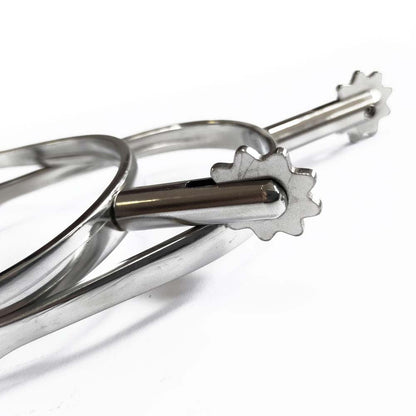 ESPUELA EQUESTRIAN INOX Z445 GALLO 4cm R/ESTRELLA - Tienda Hípica Online | D’Hispania ®