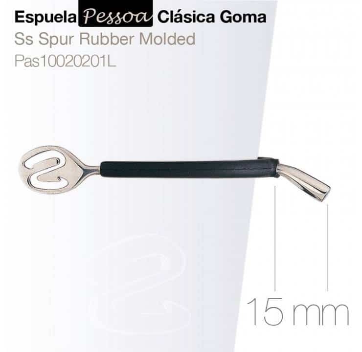 ESPUELA PESSOA CLÁSICA GOMA PAS10020201L 15mm - Tienda Hípica Online | D’Hispania ®