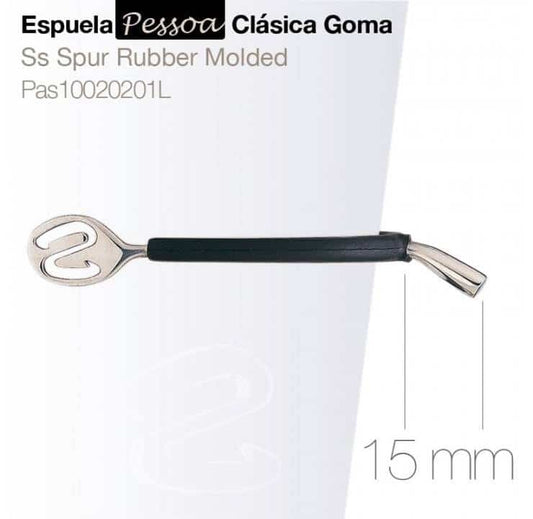 ESPUELA PESSOA CLÁSICA GOMA PAS10020201L 15mm - Tienda Hípica Online | D’Hispania ®