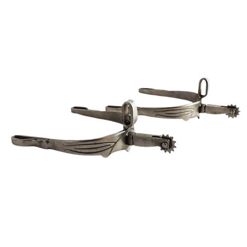 ESPUELA VAQUERA INOX GALLO RECTO - Tienda Hípica Online | D’Hispania ®