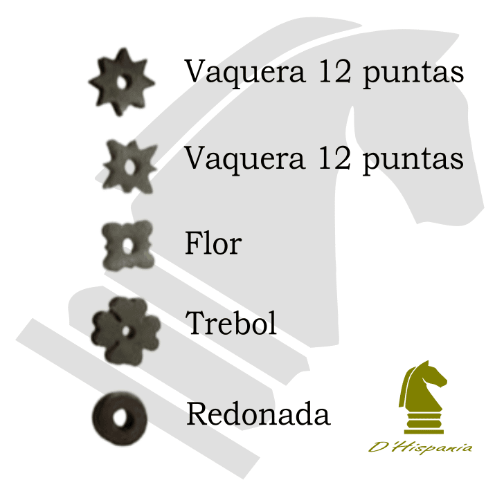 ESPUELAS VAQUERAS FRAGUA Gallo Recto - Tienda Hípica Online | D’Hispania ®