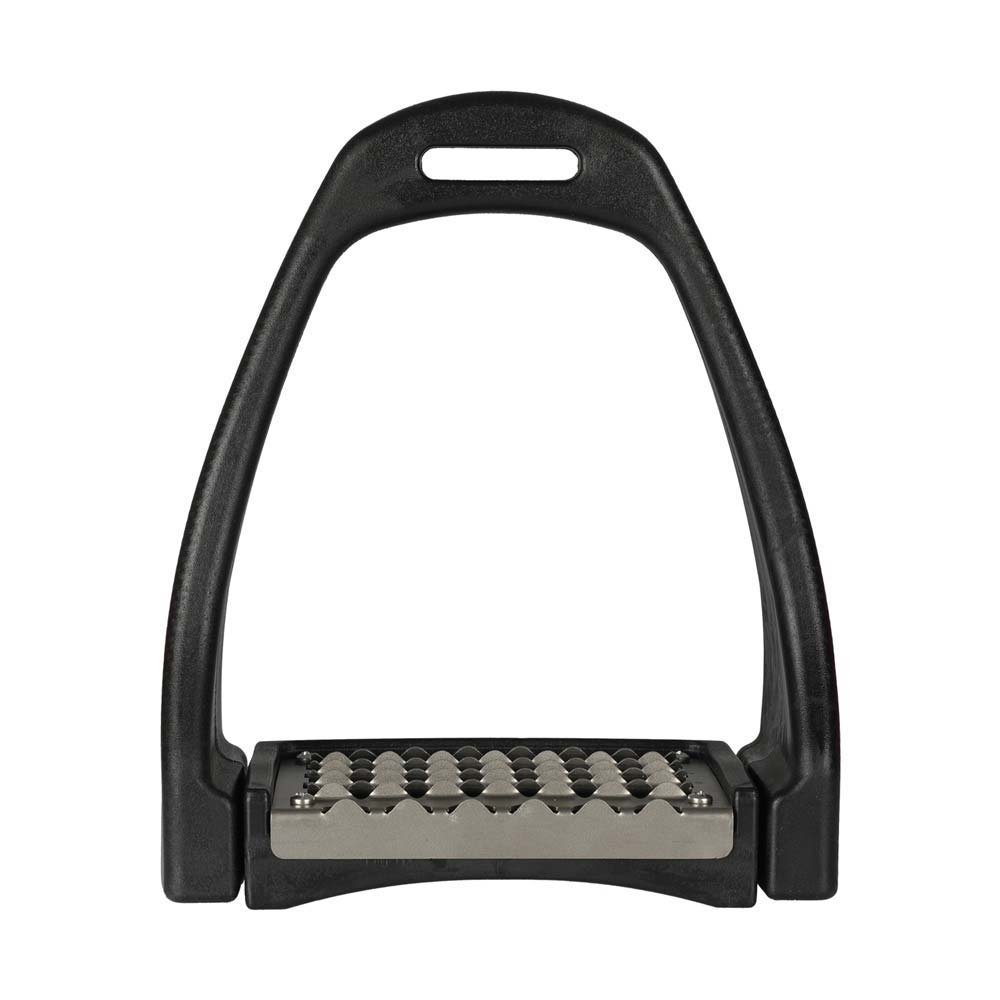 ESTRIBO INGLÉS FIBRA GRAND PRIX AJUSTABLE AC-611 NEGRO - Tienda Hípica Online | D’Hispania ®