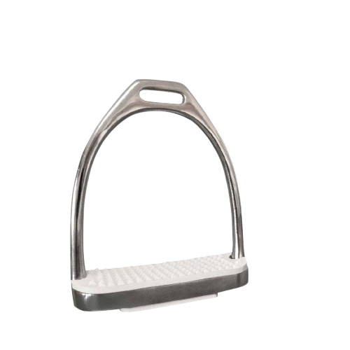 ESTRIBO INGLÉS INOX CON TACO A01-13K 11cm - Tienda Hípica Online | D’Hispania ®