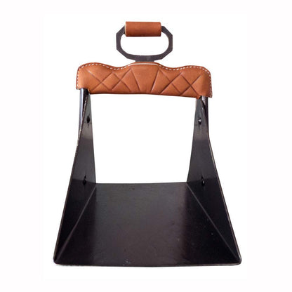 ESTRIBO VAQUERO ARÁBIGA FORRADO INOX 12x26 - Tienda Hípica Online | D’Hispania ®