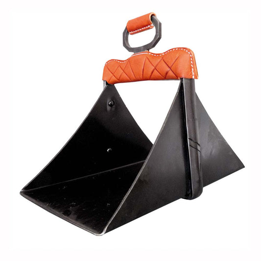 ESTRIBO VAQUERO ARÁBIGA FORRADO INOX 12x26 - Tienda Hípica Online | D’Hispania ®