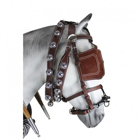 Enganche Calesero Nylon-Cuero - Tienda Hípica Online | D’Hispania ®
