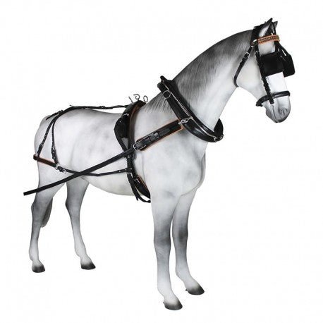 Enganche Collerón Cuero/Nylon - Tienda Hípica Online | D’Hispania ®