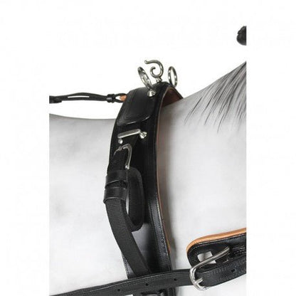 Enganche Collerón Cuero/Nylon - Tienda Hípica Online | D’Hispania ®