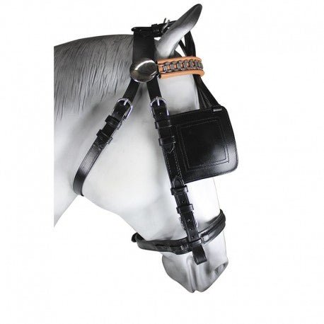 Enganche Collerón Cuero/Nylon - Tienda Hípica Online | D’Hispania ®