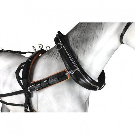 Enganche Collerón Cuero/Nylon - Tienda Hípica Online | D’Hispania ®