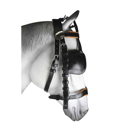 Enganche Pecherín Cuero/Nylon - Tienda Hípica Online | D’Hispania ®