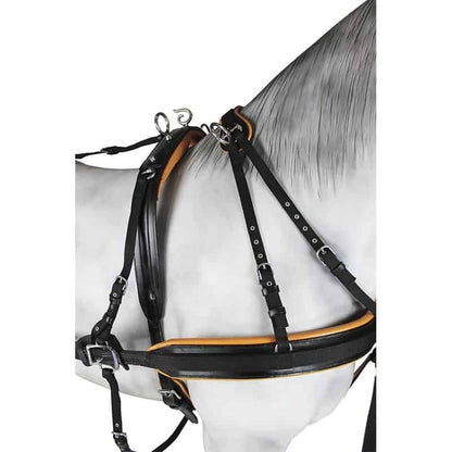 Enganche Pecherín Cuero/Nylon - Tienda Hípica Online | D’Hispania ®