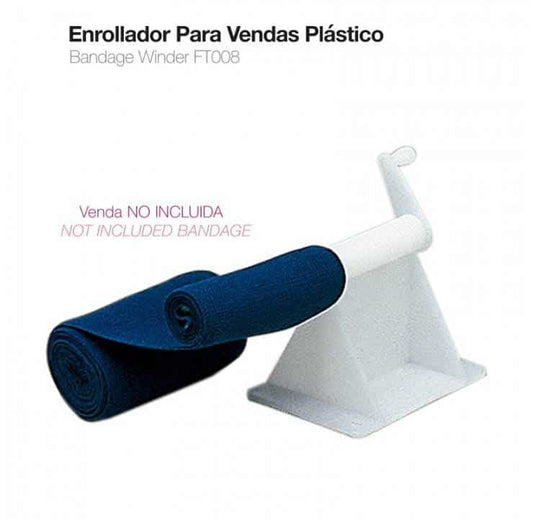 Enrollador Vendas FT008 Plástico - Comodidad Facilidad Blanco - Tienda Hípica Online | D’Hispania ®