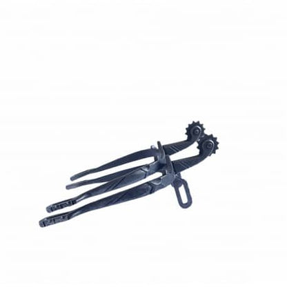 Espuela Vaquera Fragua Ruleta Inglesa Inox. Pavonada - Tienda Hípica Online | D’Hispania ®