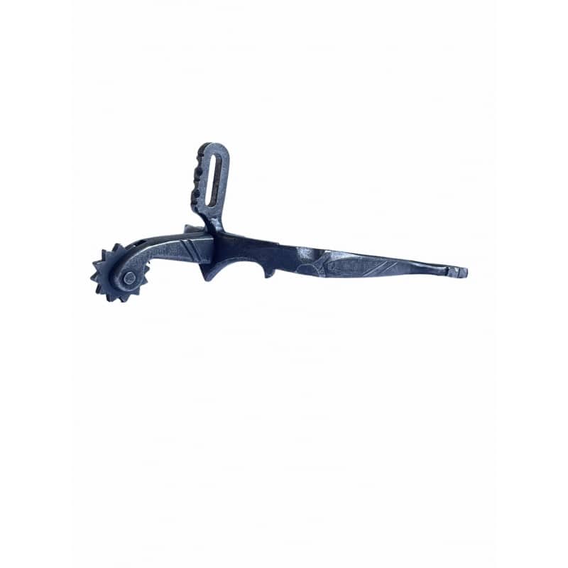 Espuela Vaquera Fragua Ruleta Inglesa Inox. Pavonada - Tienda Hípica Online | D’Hispania ®