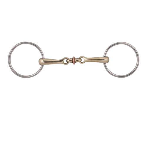 FILETE ANILLA 3 PIEZAS CON RODILLO D88 - Tienda Hípica Online | D’Hispania ®