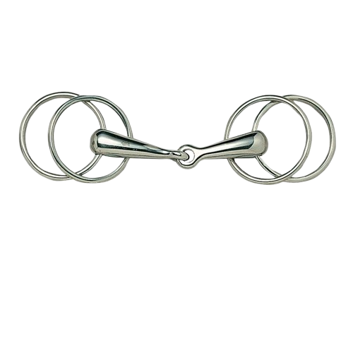 FILETE ANILLA DOBLE 21520 12.5cm - Tienda Hípica Online | D’Hispania ®