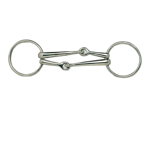 FILETE ANILLA DOBLE EMBOCADURA 21242 12.5cm - Tienda Hípica Online | D’Hispania ®