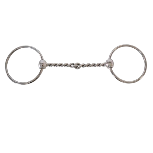 FILETE ANILLA EMBOCADURA RETORCIDA 255334 - Tienda Hípica Online | D’Hispania ®
