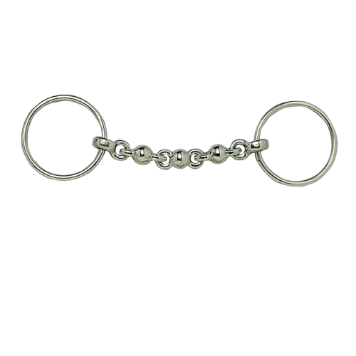 FILETE ANILLA INOX BOLAS 21549-50 12.5cm - Tienda Hípica Online | D’Hispania ®